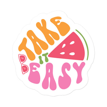 Take It Easy Summer Edition Sticker