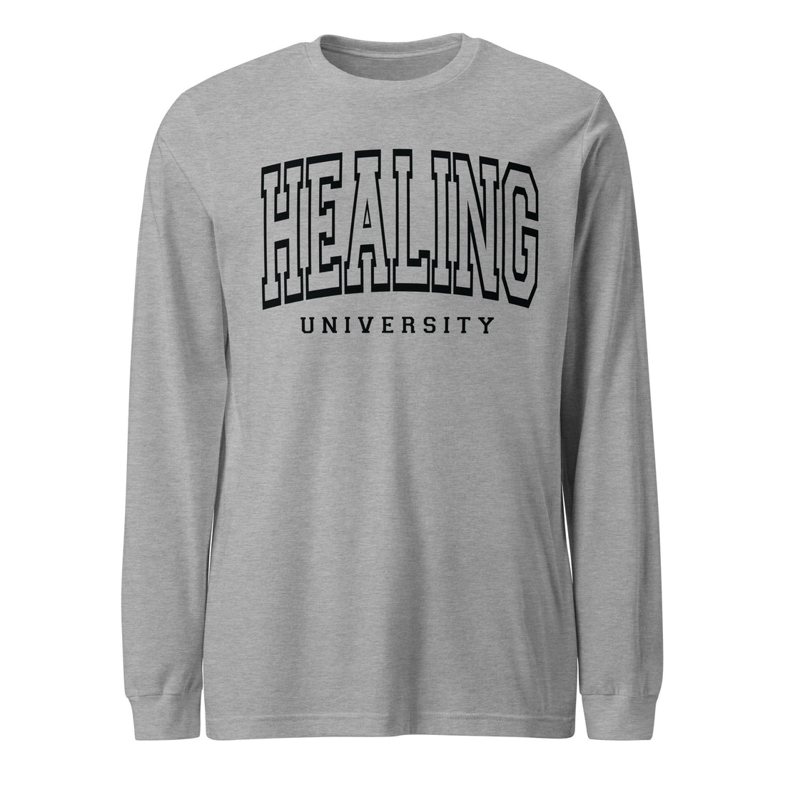 Healing University Long Sleeve Tee by Self Love Overflow