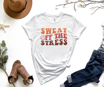 Sweat Off The Stress Graphic Tee by Self Love Overflow