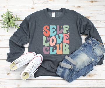 Self Love Club Sweatshirt by Self Love Overflow