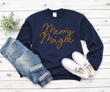 Merry Magic Sweatshirt by Self Love Overflow