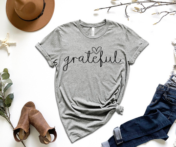 Grateful Graphic Tee by Self Love Overflow