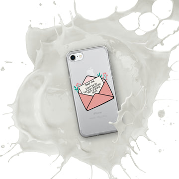 Dear Me iPhone Case by Self-Love Overflow