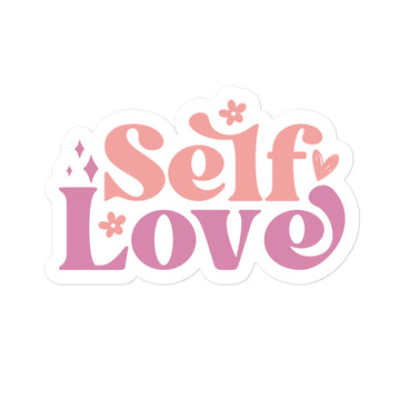 Self Love Sparkle Sticker