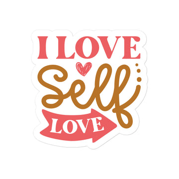 I Love Self Love Sticker