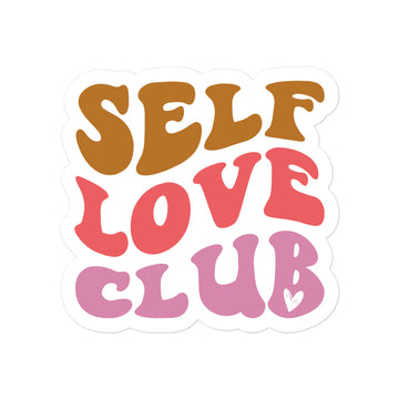 Self Love Club Sticker