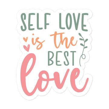 Self Love Is The Best Love Sticker