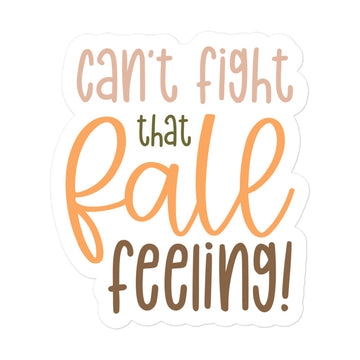 Can't Fight That Fall Feeling Sticker